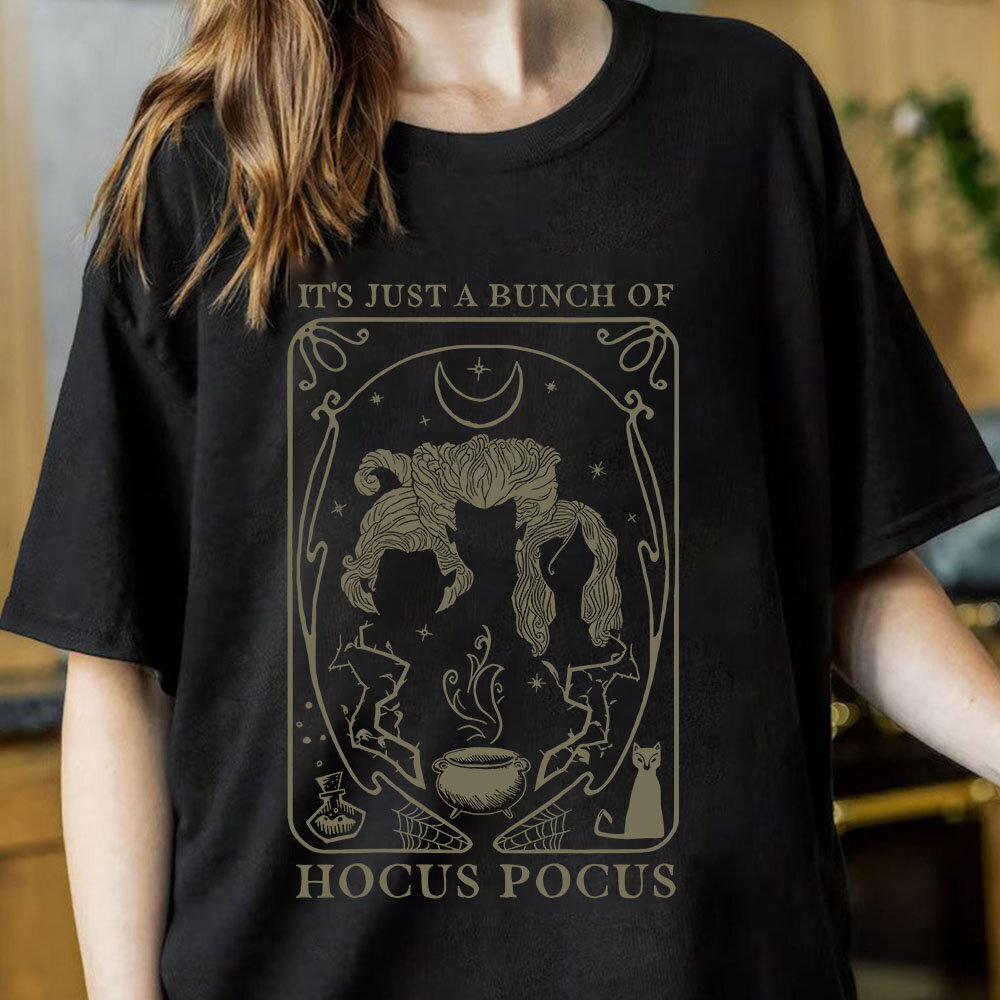 Hocus Pocus Tarot Card Halloween Movie Fan Unisex T-Shirt